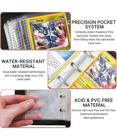 Pokemon TCG 2-Pocket Mini Binder - Hold 80 Cards with 40 Sleeves - Orange Album - Buy Online on GoSupps.com