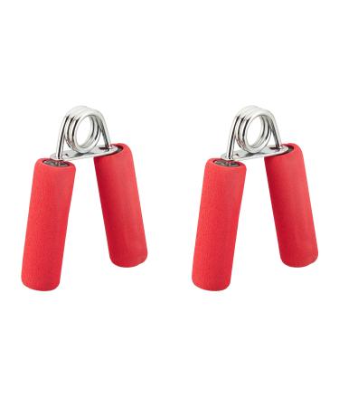 Relaxdays Set of 2 Foam Grip Cushions for Finger Training Iron Spring Choice of Colours