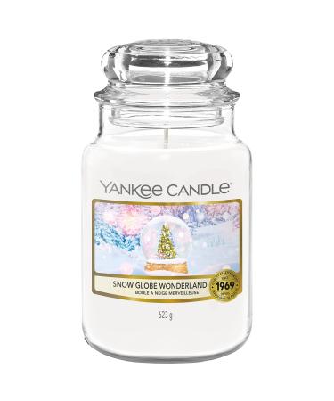Yankee Candle Scented Candle | Snow Globe Wonderland Large Jar Candle | Burn Time: up to 150 Hours | Perfect Gifts for Women Snow Globe Wonderland Original Large Jar