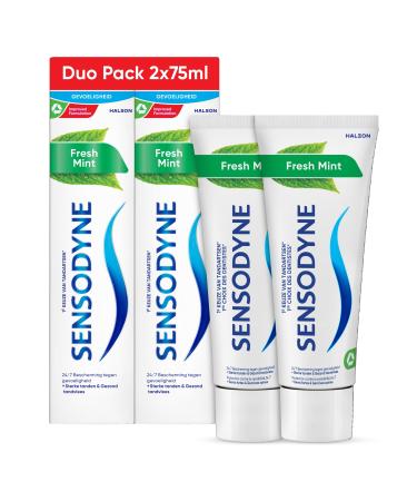 Haleon Sensodyne Fresh Mint Tandpasta 2x75ML