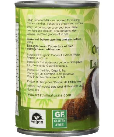 Indigo Organic Coconut Milk 400ml - Buy Online on GoSupps.com