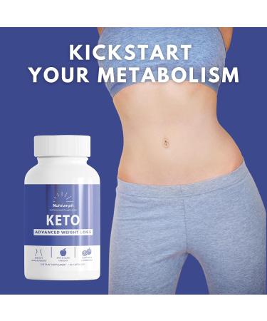 Nutriumph Keto BHB Exogenous Ketones & Diet Pills - Advanced Ketone Supplement for Women & Men - 30 Day Supply - Buy Online on GoSupps.com