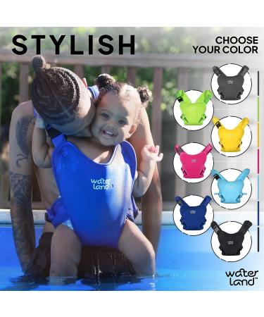 WaterLand Baby Carrier - Waterproof Infant Chest Holder for Pool & Beach - Light Blue Sky - Buy Online on GoSupps.com