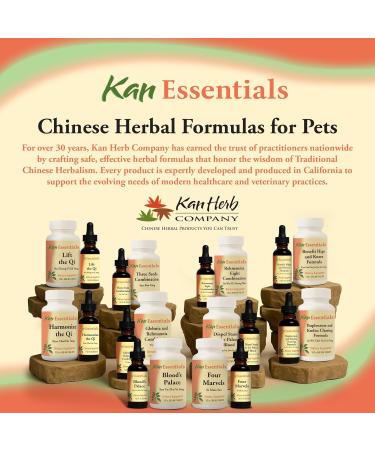 Kan Herb Company Blood s Palace Traditional Chinese Herbal Blend to Support Circulation Liver Qi Emotional Balance and Overall Wellness Herbal Supplement Tablets for Pets 120 Tablets - Buy Online on GoSupps.com