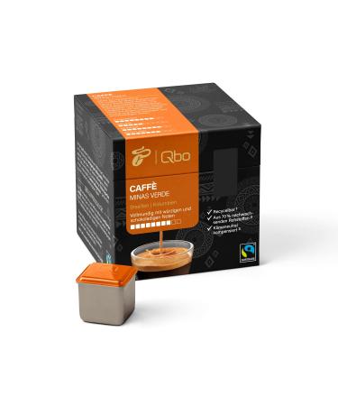 Tchibo qbo Caff Minas Verde Premium coffee capsules 27 pieces (caff intensity 8/10 full -bodied and spicy) sustainable from 70% renewable raw materials & climate -neutral 27 capsules (1 x 27 Pack)