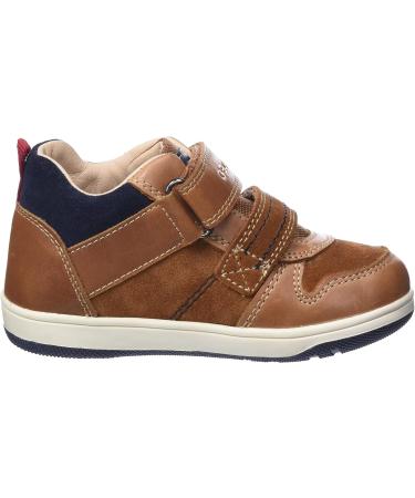 Geox Baby Girls B New Flick F Trainers 7 UK Child - Lt Brown Navy - Buy Online on GoSupps.com