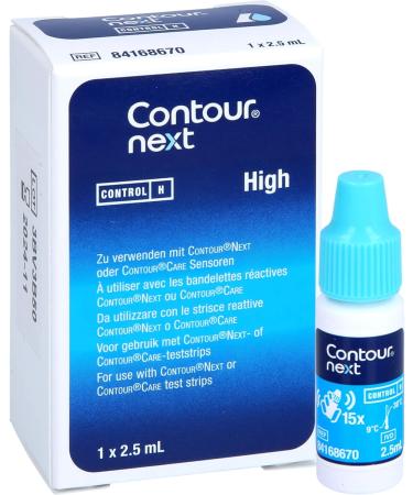 Buy Contour Next Control Solution High - Accurate Blood Glucose Testing | International Shipping - Buy Online on GoSupps.com
