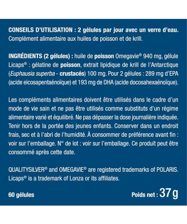  Laboratoires Nutrimea Omega 3 & Antarctic Krill | Wild Fish Oil | Natural Antioxidant | Cognition & Immune System | High Concentration of EPA/DHA & - Buy Online on GoSupps.com