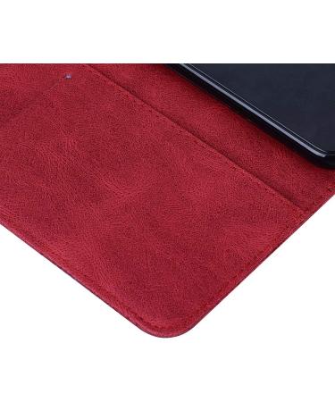 Miagon Wallet Case for Huawei Y6P Flip PU Leather Case with Card Slots and Stand Feature Retro Butterfly Design Protective Cover Red Huawei Y6P Red - Buy Online on GoSupps.com