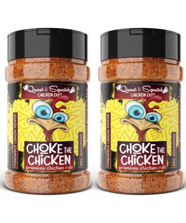 Quasi & Squatch Quasi & Squatch 2 x BBQ Bottles - Choke The Chicken - 2 Large BBQ Bottles 440g