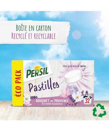 Persil Bouquet de Provence Laundry Detergent - 96 Washes - Dermatologically Tested and Friendly for Sensitive Skin (Pack of 3 - Buy Online on GoSupps.com