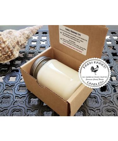 Warm Sugar Cookies Candle - 16oz | 80+ Hour Burn | Handcrafted USA Farmed Soy Wax | Gift Ready Mason Jar - Plant-Based & Natural - Buy Online on GoSupps.com