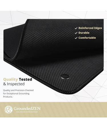 GroundedZen Earthing Mat 68.6 x 25.4 cm - Enhance Wellness & Sleep | International Shipping Available - Buy Online on GoSupps.com