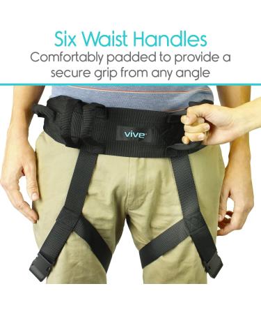 Vive Transfer Belt with Leg Loops - Medical Nursing Safety Gait Assist Device - 52 Inch - Buy Online on GoSupps.com