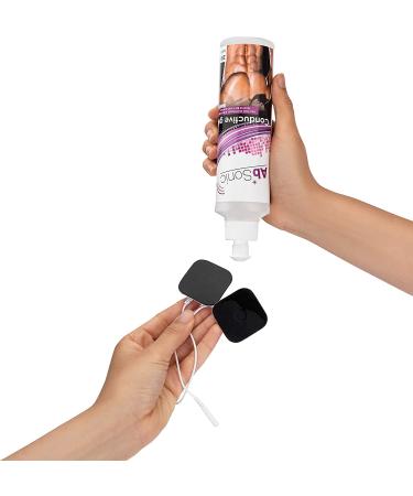 Absonic Conductive Gel for Abs Stimulators - 2 x 250 ml - Paraben-Free - Buy Online on GoSupps.com