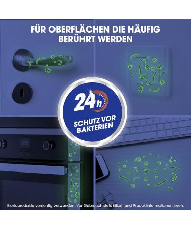 Sagrotan 24-Hour All-Purpose Disinfectant Cleaner - Citrus Breeze - Removes 99.9% Bacteria - 4 x 600ml Spray Bottles (12 Pack) - International Shipping Available - Buy Online on GoSupps.com