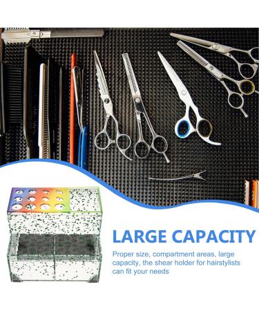 Beaupretty Clear Acrylic Salon Storage Box | Hairdressing Clips Organizer for Home & Professional Use - Buy Online on GoSupps.com