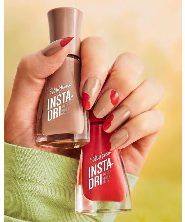 Sally Hansen Insta Dri Nail Polish Duo 2 Pack - PEEPS White & Sparkly Wild Berry - 0.31 Fl Oz (Pack of 2) - Buy Online on GoSupps.com