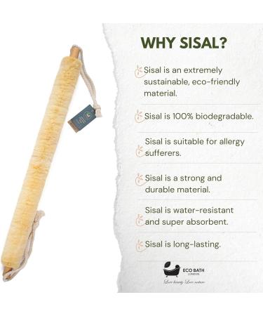 Eco Bath London SisalGurt (Big) | Sustainable Bath Accessories for Eco-Friendly Living - Buy Online on GoSupps.com