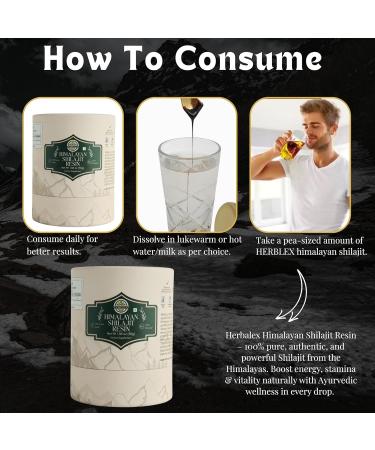Himalayan Shilajit Resin | High Nutritional Potency & Grade A Shilajit Resin with 85+ Plant-Trace Minerals and 75% Fulvic Acid 75 Servings for Energy & Immune Suport for Men and Women (30g) - Buy Online on GoSupps.com