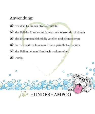 Lillis Dog Shampoo 500ml with Tea Tree Oil | Anti-Itch & Odor Relief for All Breeds | Shiny Fur & Healthy Skin - Buy Online on GoSupps.com