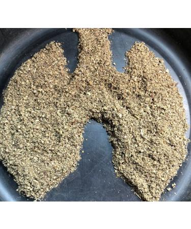 Mullein Leaf Tea Herb for Respiratory Support Mucous Membranes Lung Cleanse and Detox| Dried Leaves Blend Cut and Sifted| Made in USA (2 OZ) 2 Ounce (Pack of 1)