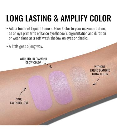 Oulac Liquid Eyeshadow Satin Finish - Multi-Use Purple Eyeshadow Primer & Liquid Blush | Blendable Smooth Eye Make-up Crease-Resistant Non-Greasy Vegan Cruelty-Free Lavender Love (SA06) - Buy Online on GoSupps.com