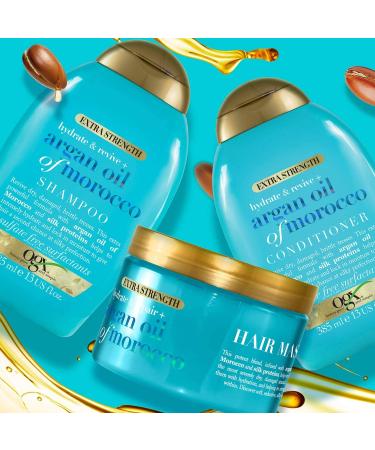 OGX Argan Oil of Morocco Hair Mask - Extra Strength 168g | Repair Damaged Hair - Buy Online on GoSupps.com