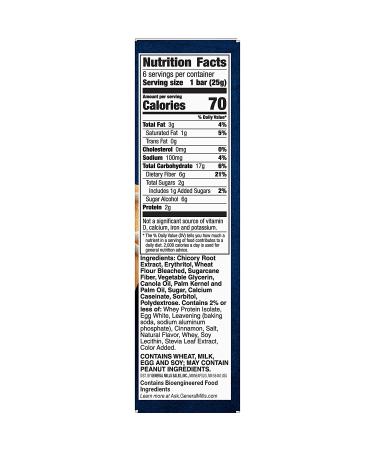 Fiber One Soft-Baked Cinnamon Coffee Cake Bars - 6 Pack | 0.89 oz Each | Healthy Snack - Buy Online on GoSupps.com
