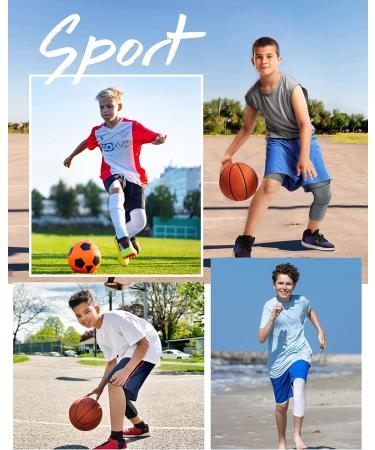 Roadbox Boys 3/4 Compression Basketball Tights 2 Pack - Gym Athletic Leggings - Large - Buy Online on GoSupps.com