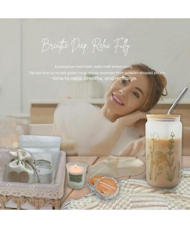 Get Well Soon Gift Basket- Relaxation Birthday Mothers gift/Self Care Package After Surgery Sympathy Gift for Loss of Loved One Thinking of You Set Grief/Comfort/Miscarriage for Women(Sage Green) - Buy Online on GoSupps.com