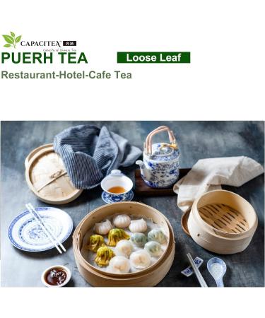 Capacitea YUNNAN Loose Leaf Chinese Pu-er Puerh Tea - Bulk Wholesale Pack - Restaurants & Catering - 1.0kg - Buy Online on GoSupps.com