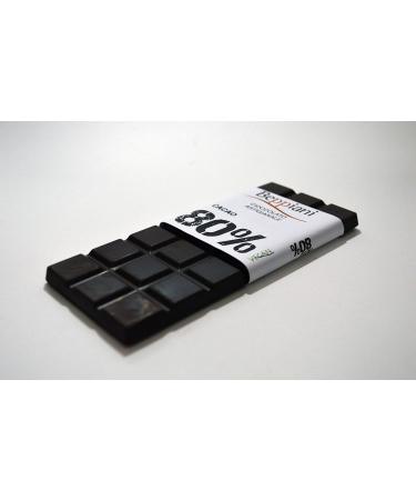 Beppiani Box of 5 Tablets of Dark Chocolate Fondant 80% 350g Chocolate Artisana MADE IN ITALY - Buy Online on GoSupps.com