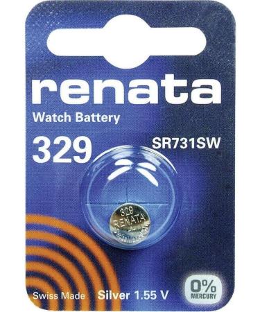 Renata Watch Battery Swiss Made 329/SR731SW - Long-Lasting Power for Your Timepieces - Buy Online on GoSupps.com