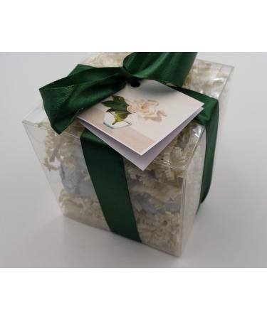 Spa Pure Gardenia Bath Bombs: White Gardenia Gift Set with 6 Bath Bomb Fizzies with Shea  Mango & Cocoa Butter  Ultra Moisturizing (14 Oz) Great for Dry Skin  All Skin Types (White Gardenia)
