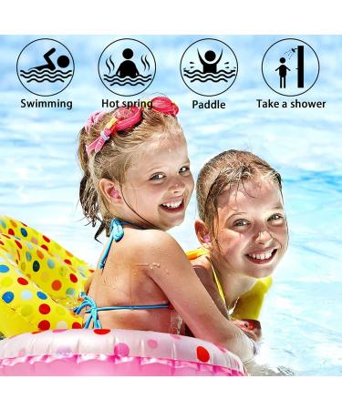 Macrohu Silicone Waterproof Earplugs for Sleep - Noise-Dampening Reusable Soft Earplugs for Snoring Swimming & Hearing Protection (Pink-S) - Buy Online on GoSupps.com