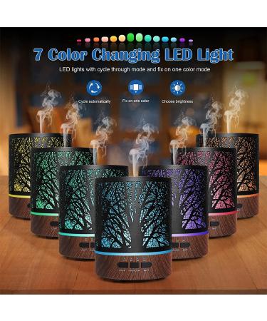 XCXP 300ml Metal Oil Diffuser Aroma Humidifier for Large Room - Brown - Buy Online on GoSupps.com