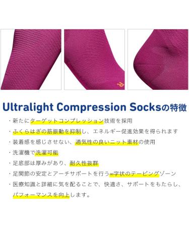 Bauerfeind Ultralight Running Compression Socks for Men & Women | Thin Sports Socks for Jogging & Fitness | Size L (44-46) - International Shipping Available - Buy Online on GoSupps.com
