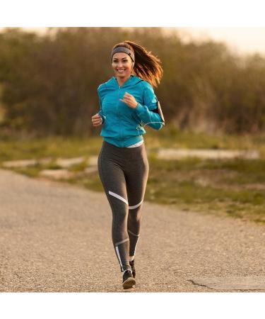 Reflective Headband for Night Visibility - Ideal for Jogging Running Walking Biking - Breathable & Thin Unisex Anthracite - Buy Online on GoSupps.com