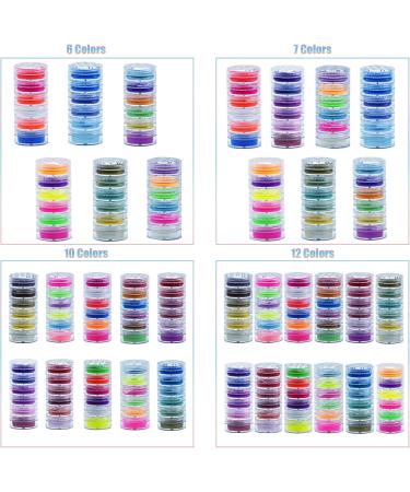 Buy 36 Colors Pigment Powder for Nails | Fluorescent Pearlescent Nail Art & Crafts - International Shipping Available - Buy Online on GoSupps.com