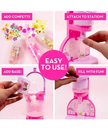 Barbie Sweet Shop Lip Gloss Making Kit - 12 Craft Accessories & Keychains for Kids 6+ Perfect Gift for 6-Year-Old Girls - Buy Online on GoSupps.com