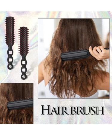 36 Pcs Bulk Hair Brushes for Homeless - Nylon Bristles, Vent Design, Ideal for Curly Hair, Blow Drying, and Detangling - Suitable for Shelters & Hotels (Black) - Buy Online on GoSupps.com
