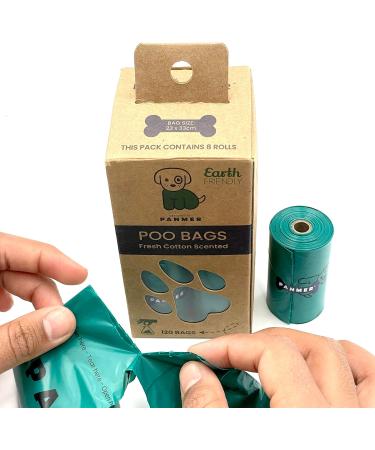 120 Super Strong Leak-Proof Dog Poo Bags with Fresh Cotton Scent - Buy Now! - Buy Online on GoSupps.com