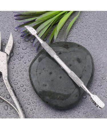 Haryali London Cuticle Pusher - Steady Grip Cuticle Pusher Tool 6 inches - Knife End Cuticle Trimmer and Pusher for Safe and Precise Cuticle Removal - Unisex - Buy Online on GoSupps.com