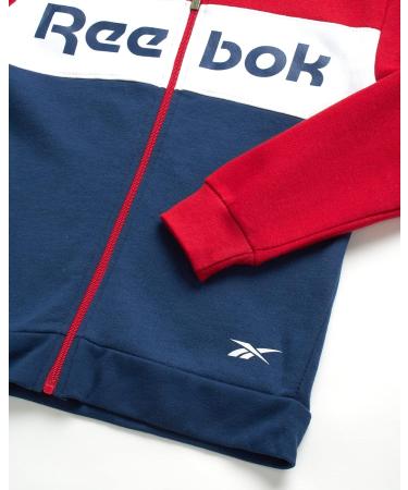 Reebok Boys Active Fleece Sweatsuit Set - Red, Size 4-12 - Buy Online on GoSupps.com