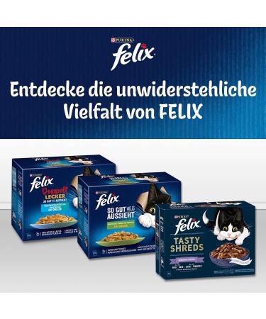 FELIX Sensations Jelly Wet Cat Food with Chicken & Carrot - 26 Pack (26 x 85g) - Premium Gourmet Cat Food for Happy Healthy Cats - Buy Online on GoSupps.com