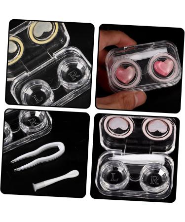 Buy Healvian 4-Piece Transparent Makeup Container Suitcase - Ideal Travel Cosmetic Holder with Mirror - Durable PP Cosmetic Case - Buy Online on GoSupps.com