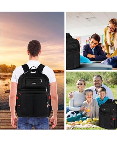 Insulated Cooler Backpack - Waterproof & Leak Proof - 30 Can Capacity - Keeps Food and Drinks Hot/Cold for 12 Hours - Red - Buy Online on GoSupps.com