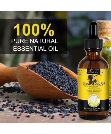 Organic Black Seed Oil 60ml | 100% Pure & Premium Cold Pressed | Improves the Condition of Hair Skin and Nails | Best for Dry Skin Inner Health & Flaky Skin - Buy Online on GoSupps.com
