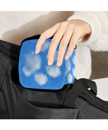 GIAPB Period Bag Sanitary Napkin Holder | Period Makeup Pouch | Paw Blue | 3292 - Buy Online on GoSupps.com